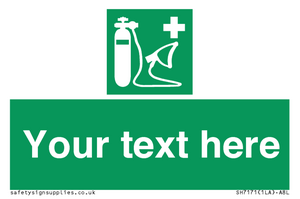 Custom Oxygen resuscitator